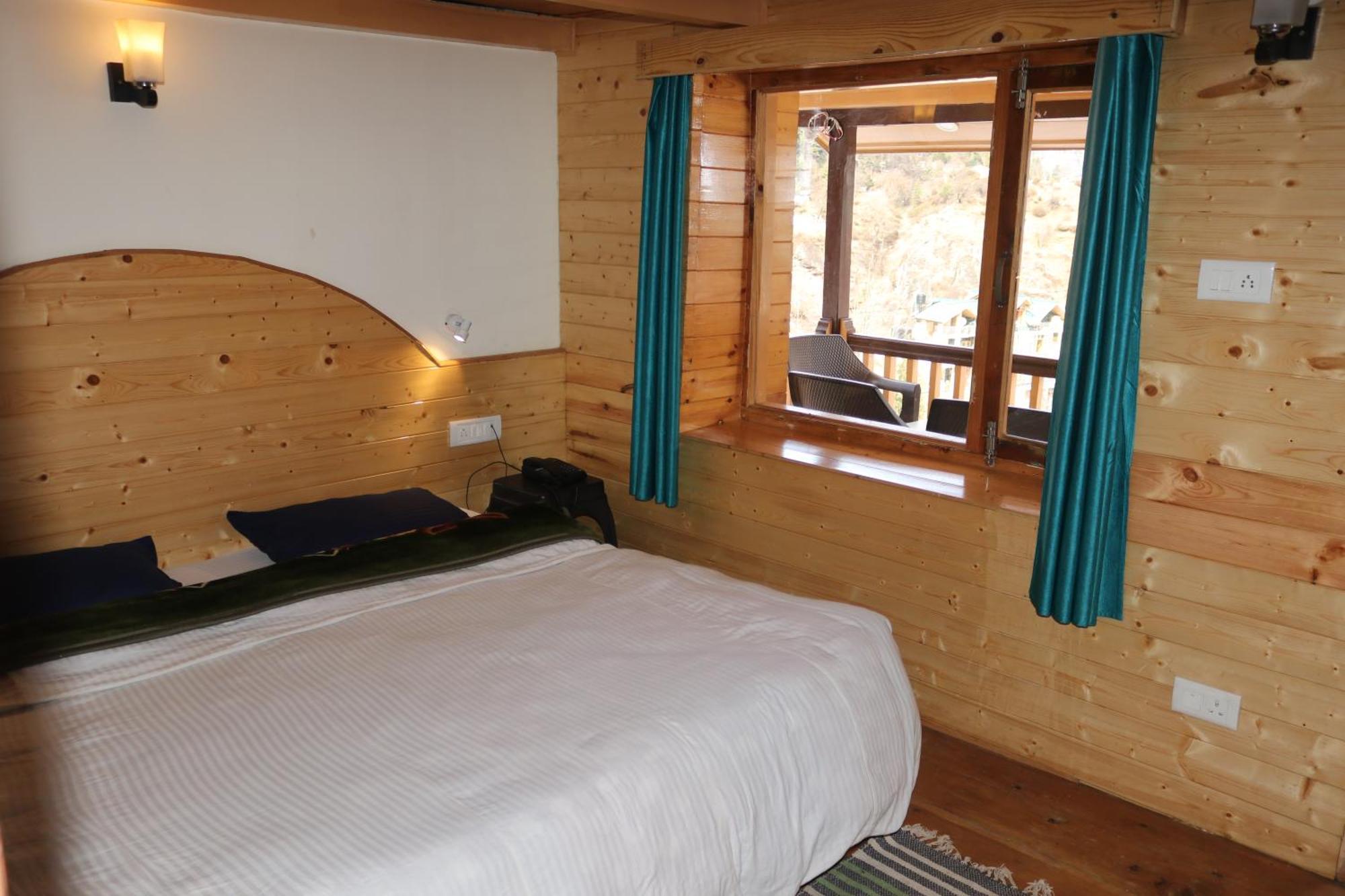 Forest Wood Cottage Manāli Exteriér fotografie